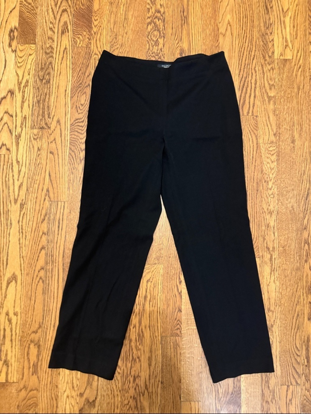 Talbots Black Classic Side Zip Slim Dress Pants size 10P